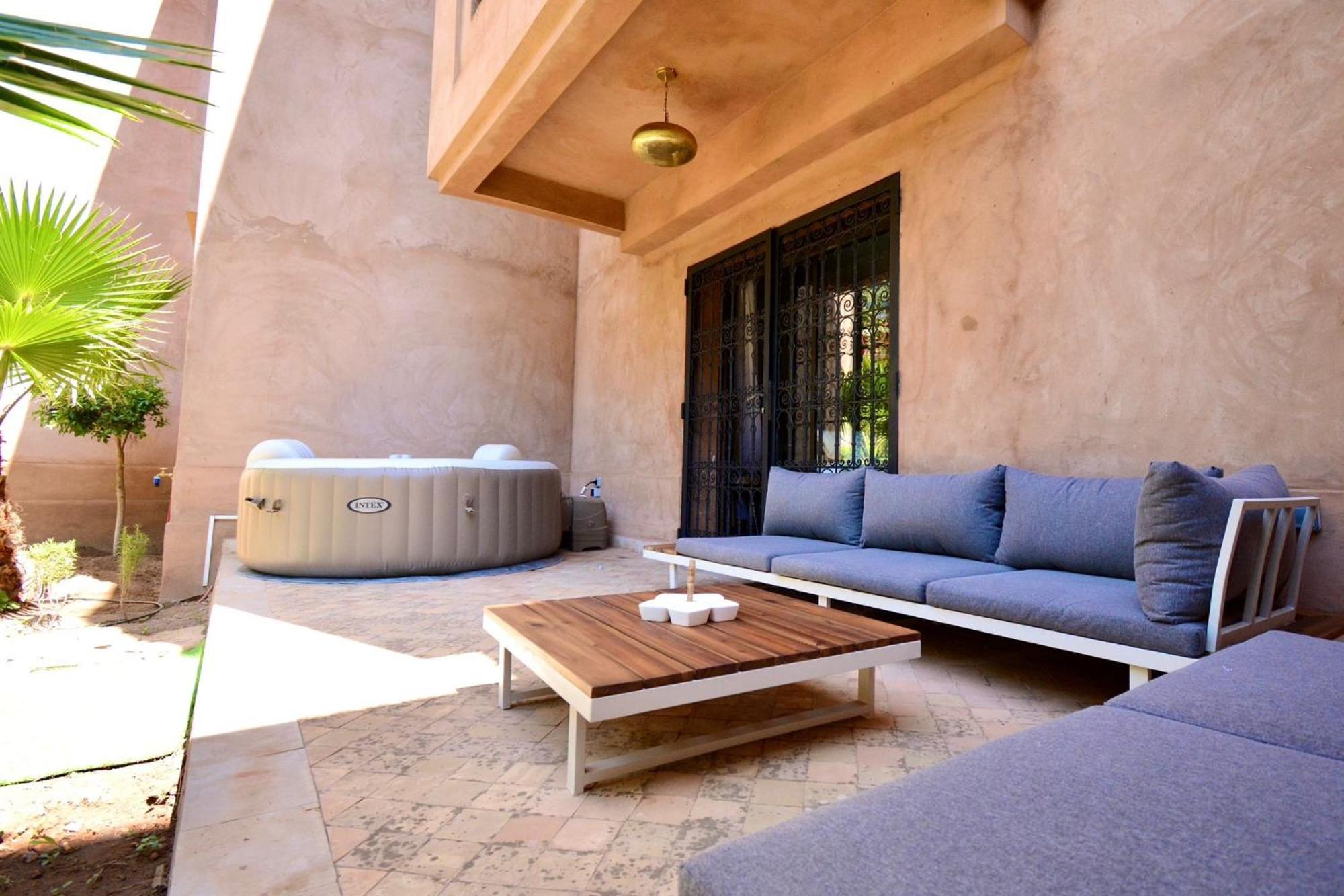 Cozy Rez De Jardin بيت للعطل مراكش